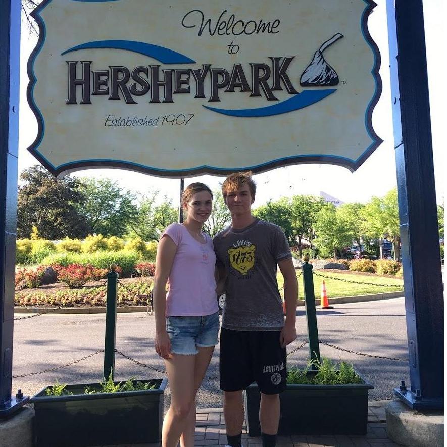 Hershey Park for Caleb's 17th Birthday, June 2017