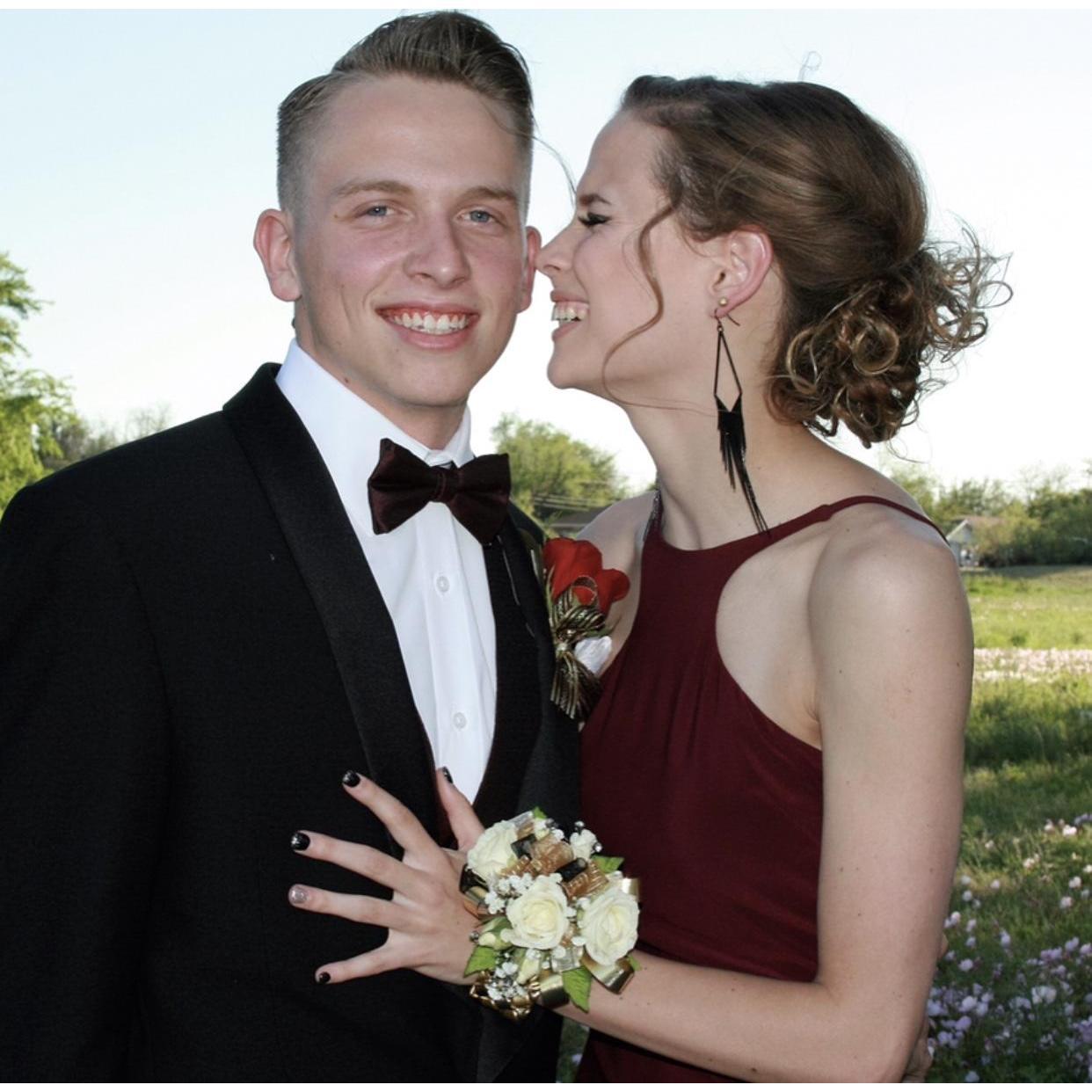 His senior prom. One of my favorite nights together.