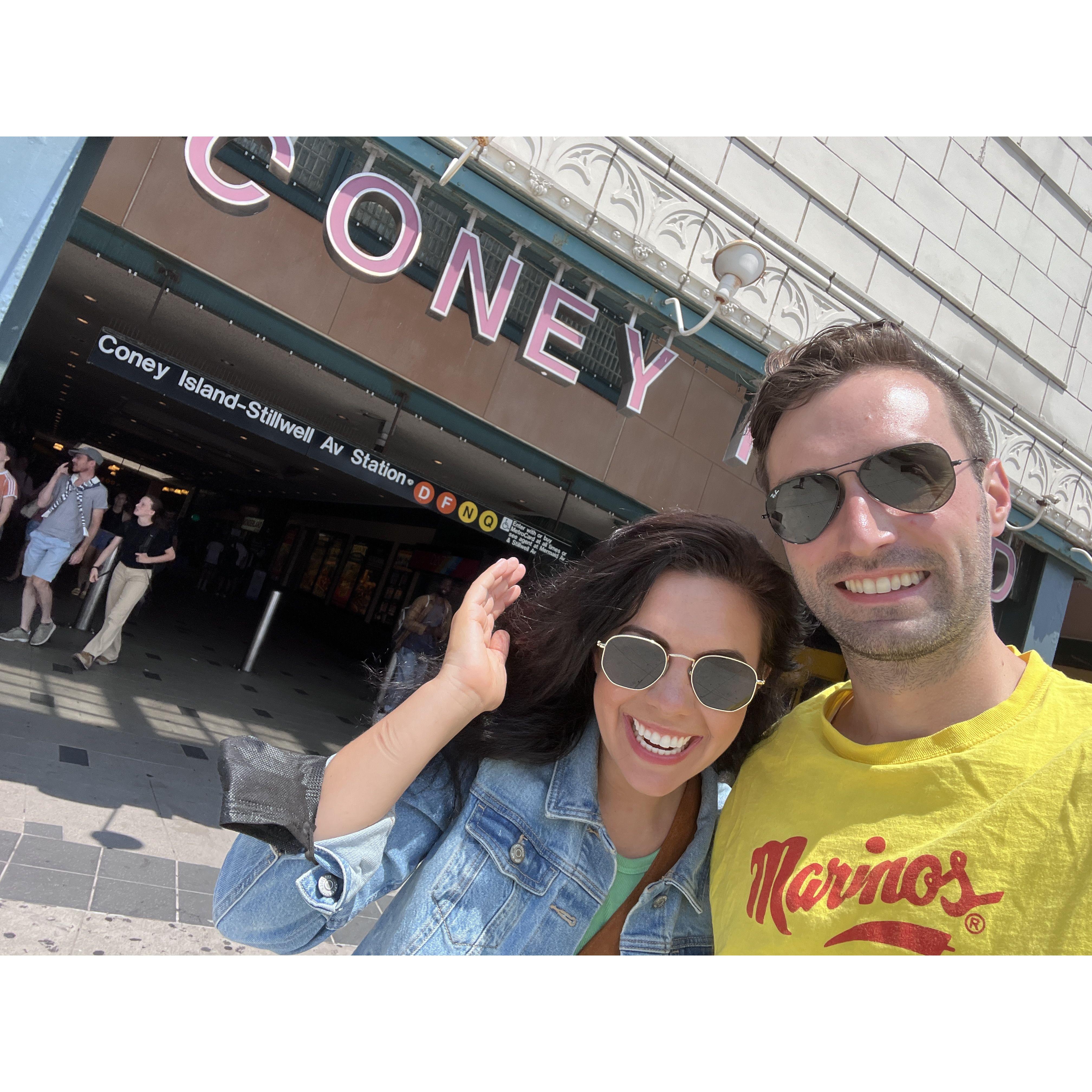 Coney Island Legends... many hotdogs eaten, many beers drank, many rides riden!