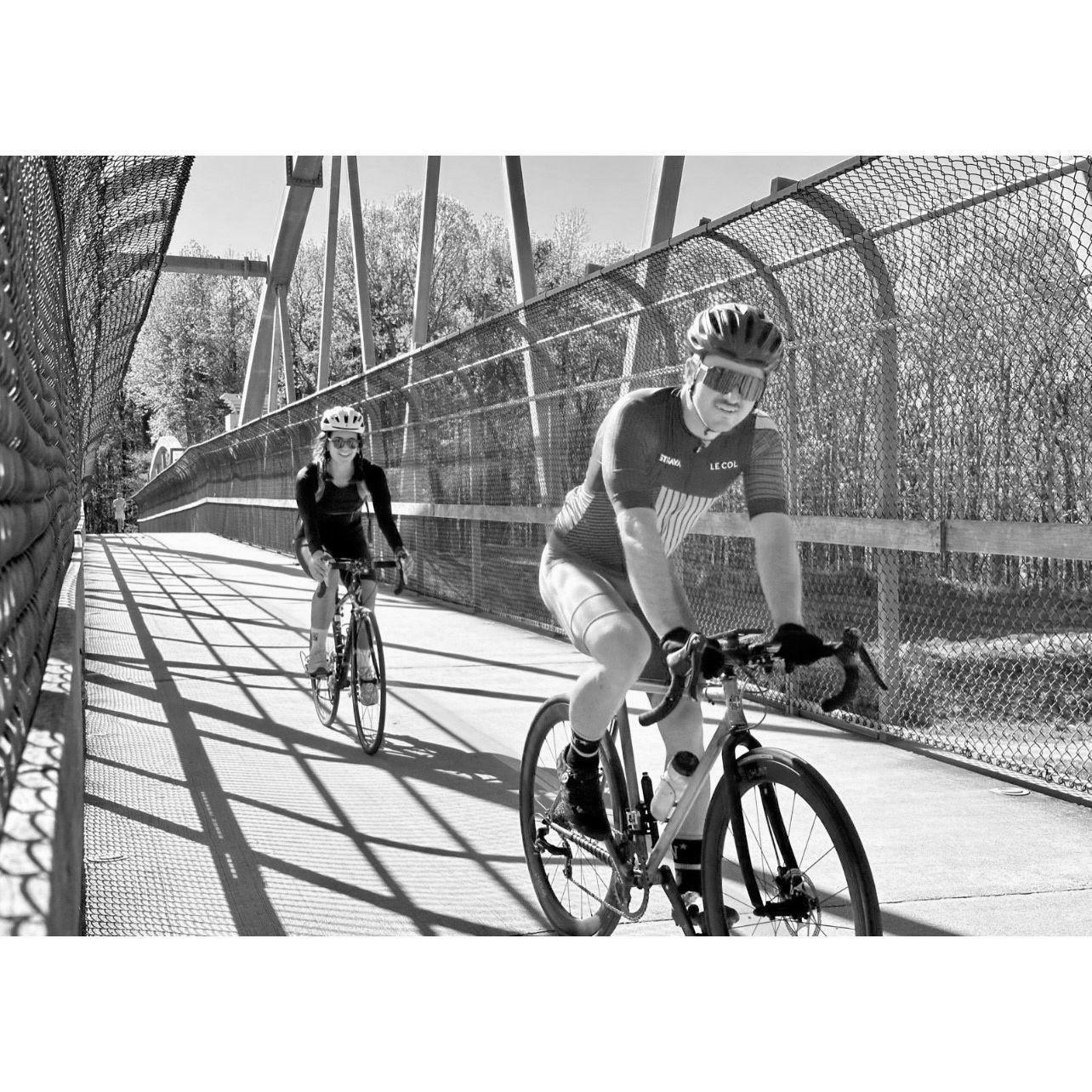 Raleigh, NC, 2023 - Lauren's first Century! We rode 100 miles together around Raleigh. Big item off the bucket list!