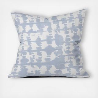Parallel Periwinkle Throw Pillow