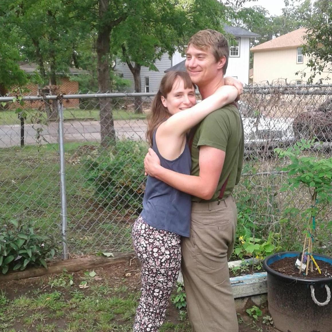 Enjoying another BBQ & Jams outing at Kelly's house in College Station, TX