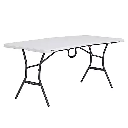 Lifetime 6-Foot Fold-In-Half Table (Light Commercial)