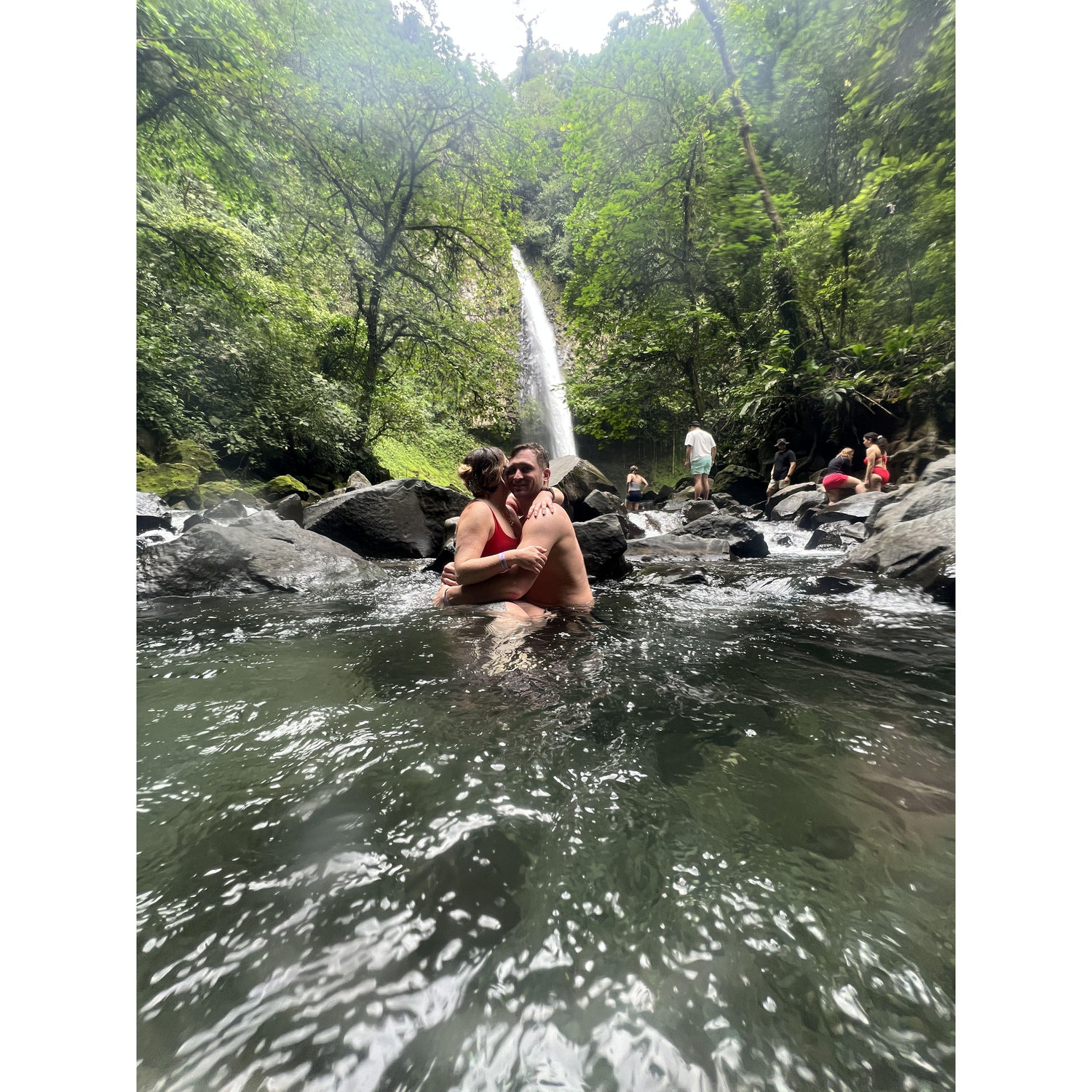 Beautiful Waterfall hike in Costa Rica, January 2023.