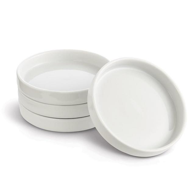 Fante's Bread Dipping Saucers, Porcelain, 4-Ounce, Set of 4, The Italian Market Original since 1906