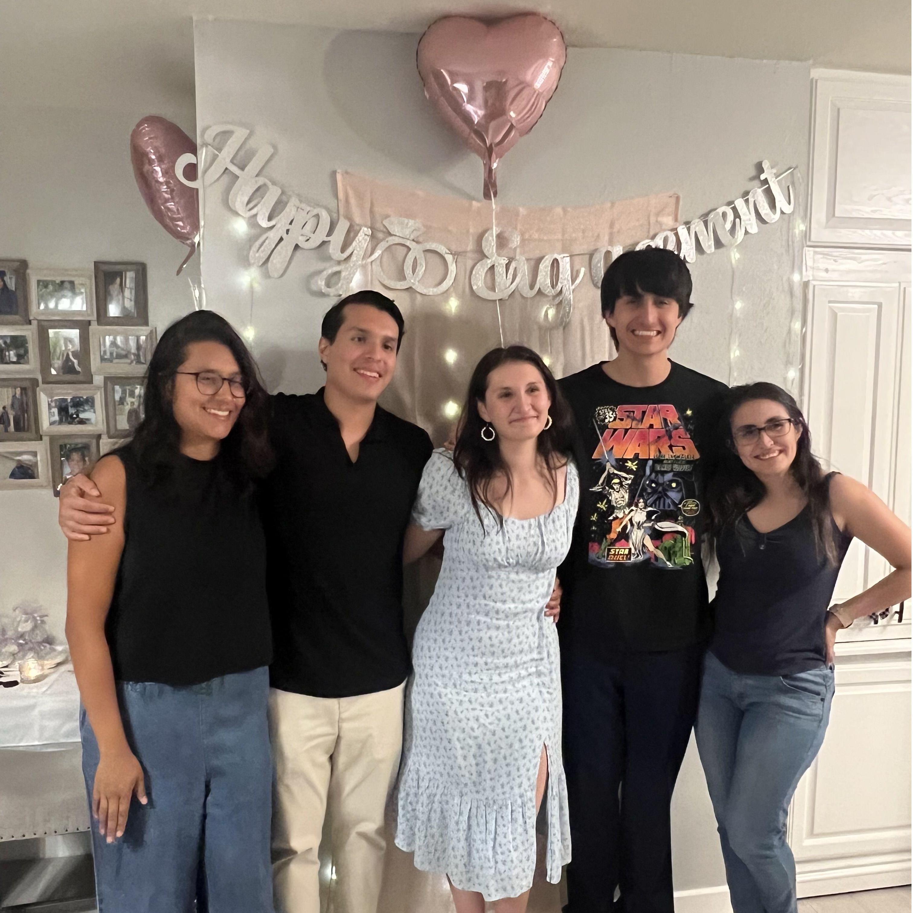 Engagement party w/ Melly, Mando & Elizabeth! / ¡Fiesta de compromiso con Melly, Mando & Elizabeth!