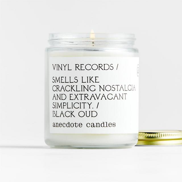Anecdote Candle Vinyl Records Scented Candle