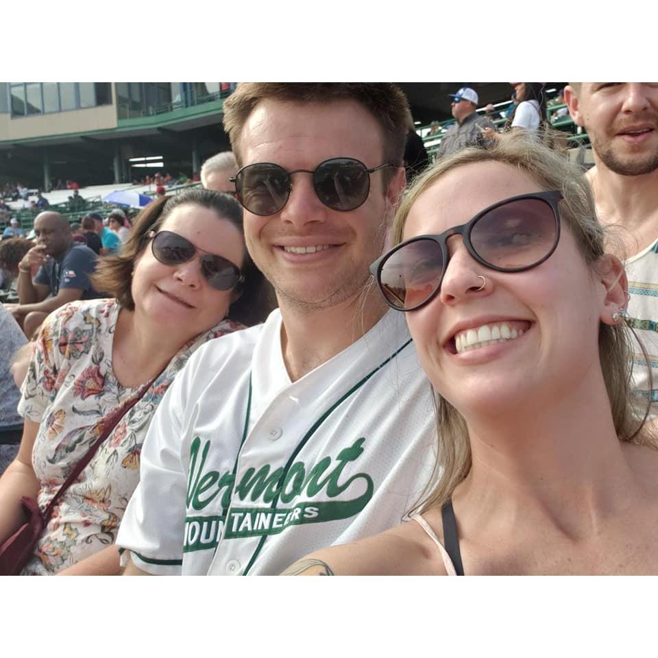 Baseball game in San Antonio