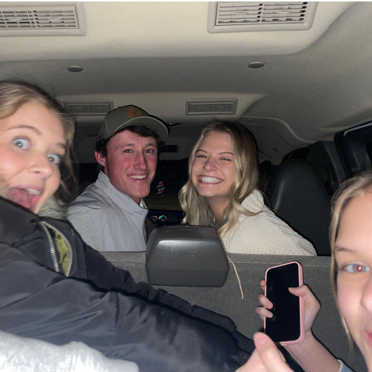 A chaotic car ride with my family. December 30, 2023