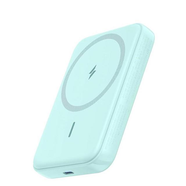 Anker 321 MagGo Battery (PowerCore Magnetic 5K), 5,000mAh Magnetic Wireless Portable Charger, Compatible with iPhone 15/15 Plus/15 Pro/15 Pro Max, iPhone 14/13/12 Series（Green）