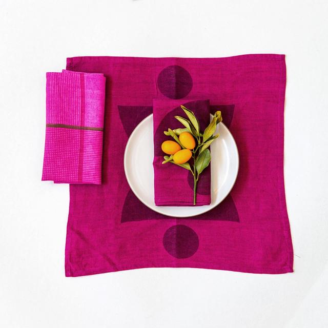 Otto Napkins in Plum