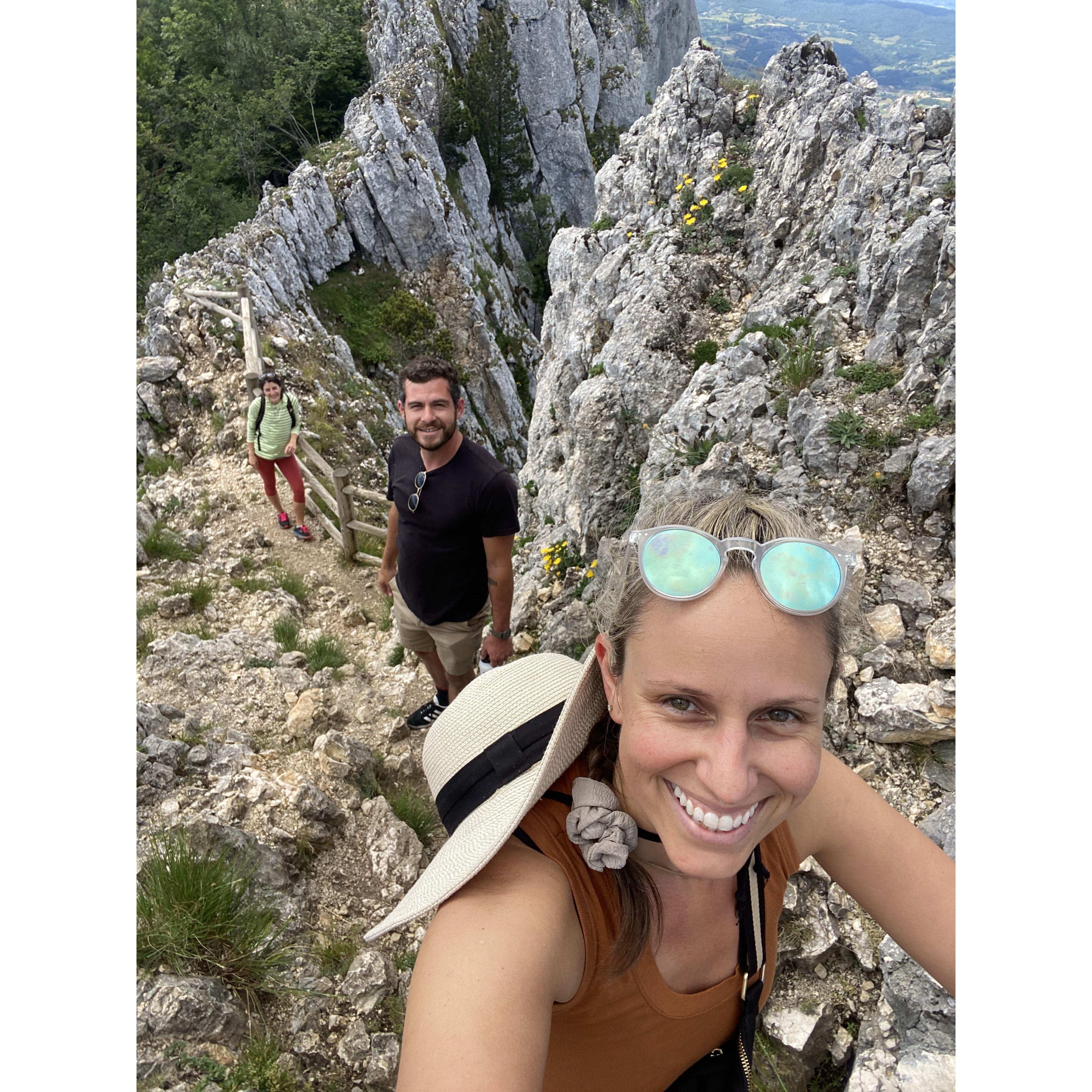 That time we went on a "casual hike" in France