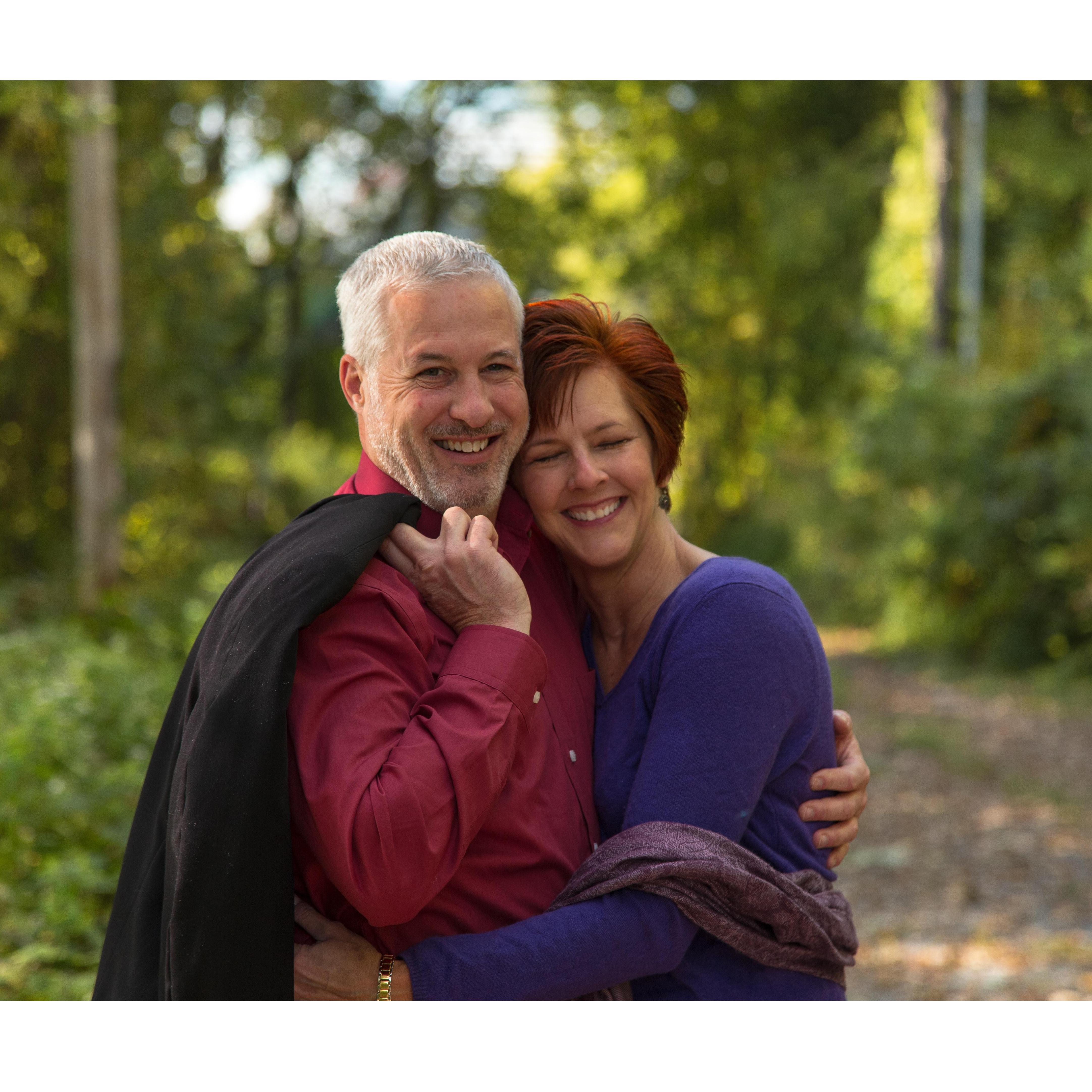 Clark shot some engagement pix for us on Harrisburg's City Island in early November 2018. Chris is happy with her GQ!!
