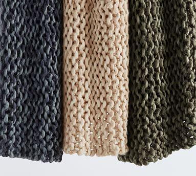Chunky Handknit Throw