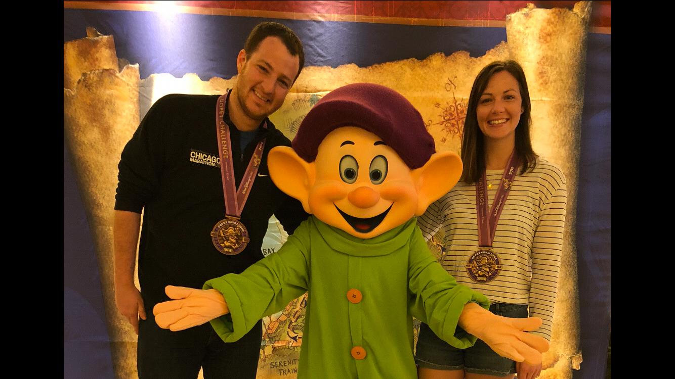 Finishers of the Disney Marathon Weekend Dopey Challenge!