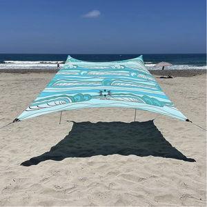 Neso Gigante - Portable Beach Tent - Ideal to Enjoy with Family and Friends - UPF 50+, Water-Resistant, and Lightweight - Swells, 11' x 11'