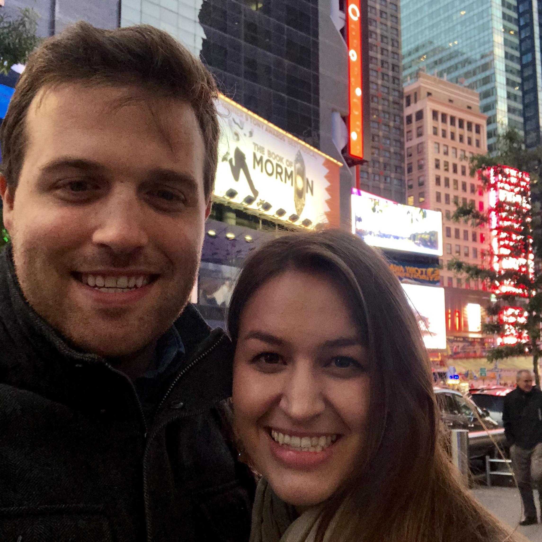Book of Mormon in NYC.