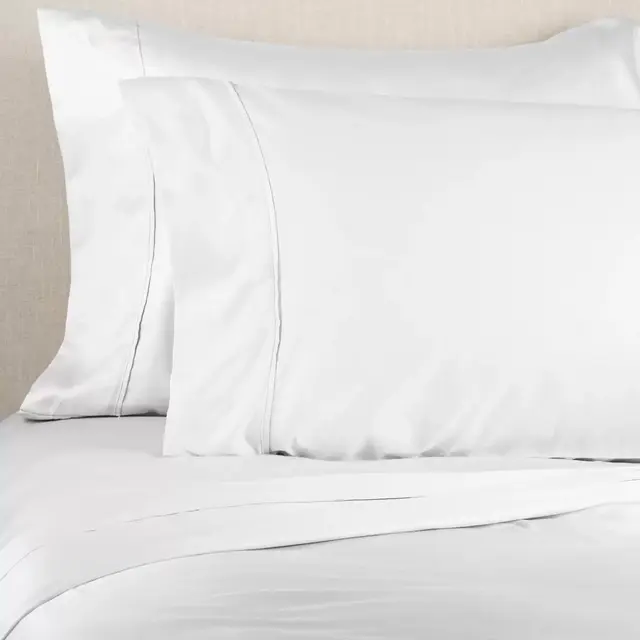 Brookstone® BioSense™ 500-Thread-Count Lyocell Queen Sheet Set in White
