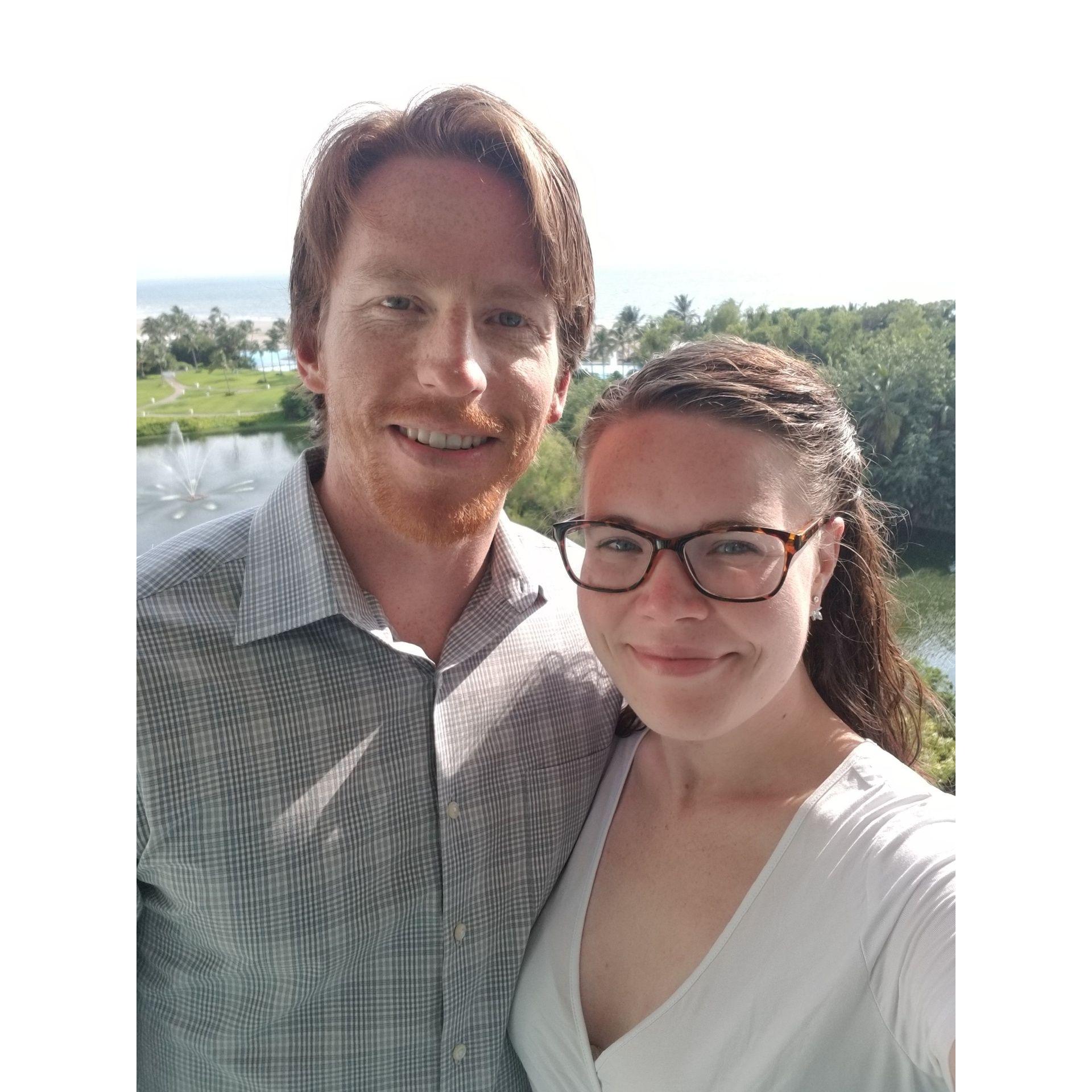 Our first vacation together.