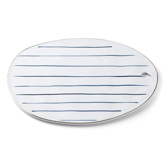 Lenox Blue Bay Oblong Tray, 2.40 LB