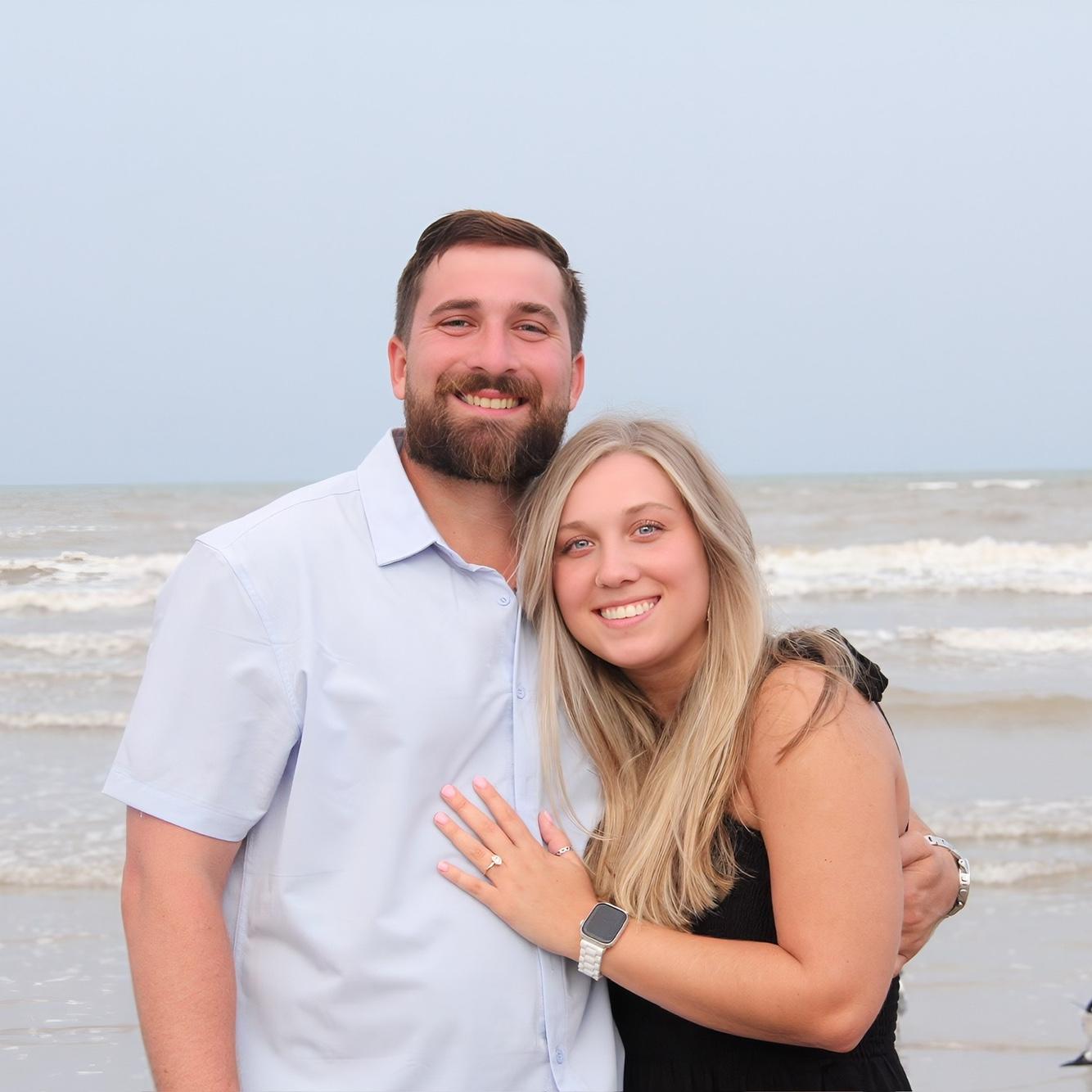 The day we got engaged 7/25/24