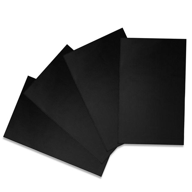 Healthy Chef Tools Premium Non-Stick Baking Mats and Cookie Sheets - Black (15.75 x 13), Set of 4