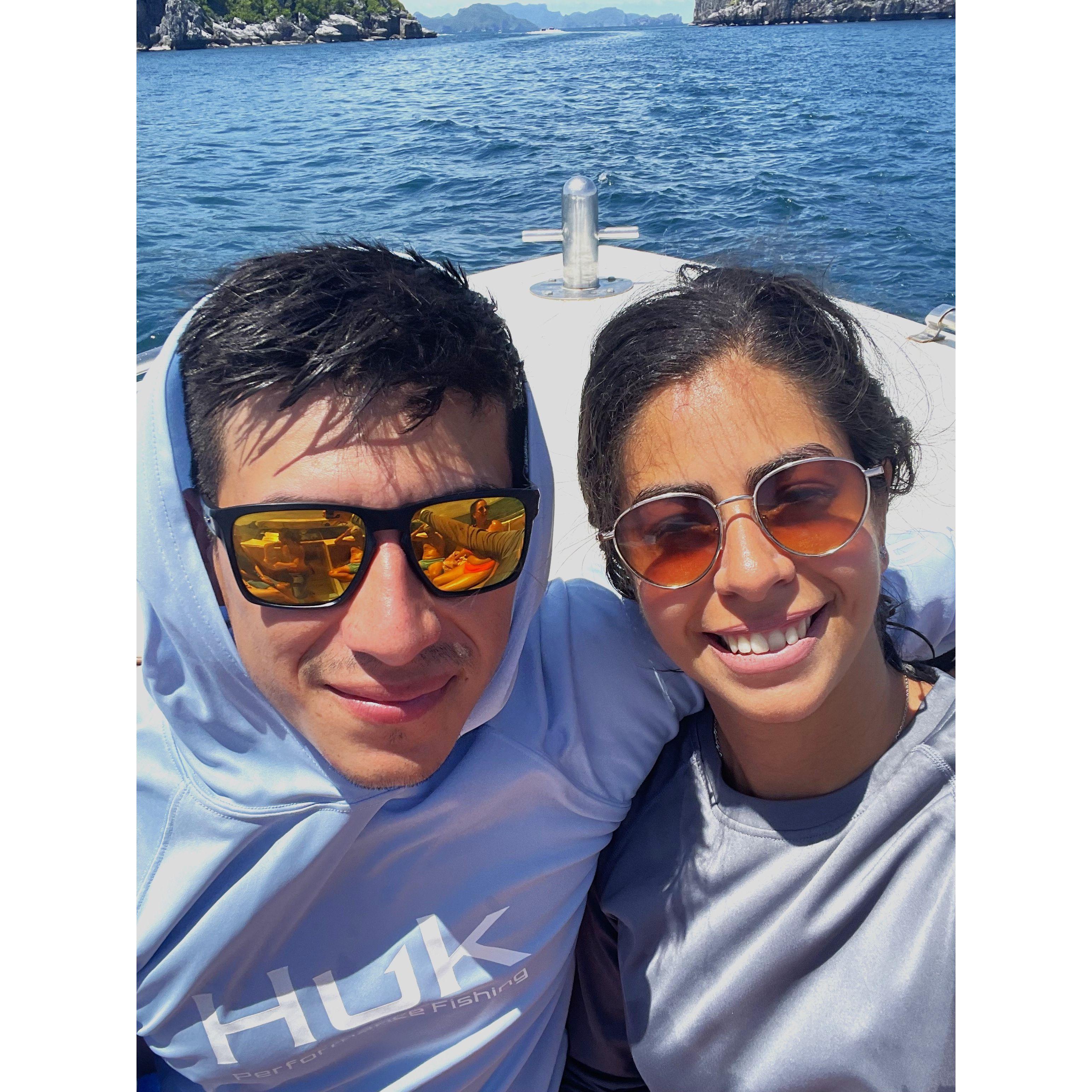 I chased this girl 9,000 miles away to spend time with her. (Kohsamui Island)