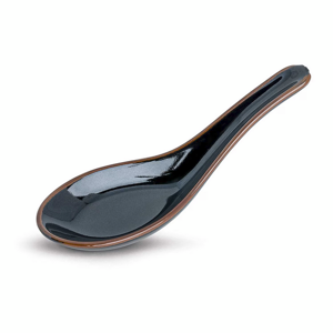 Tenmoku Ramen Spoon, Set of 6