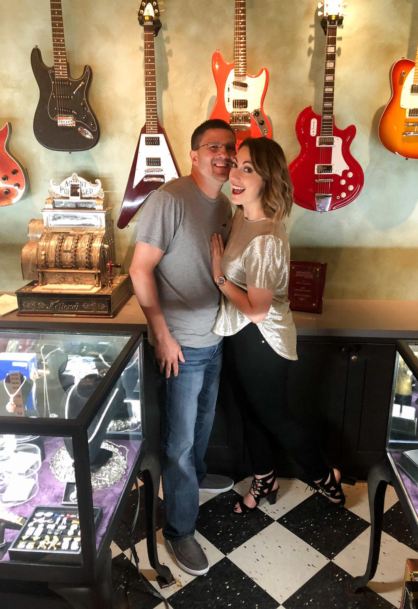 Visited our friend's restaurant for dinner while at a Pawn conference in Vegas. Beauty and Essex - a Pawn Shop AND a Restaurant! It was SO GOOD and such a cool experience!