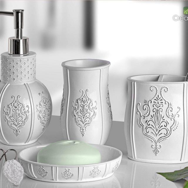 Tbridge 4-Piece Bathroom Accessory Set