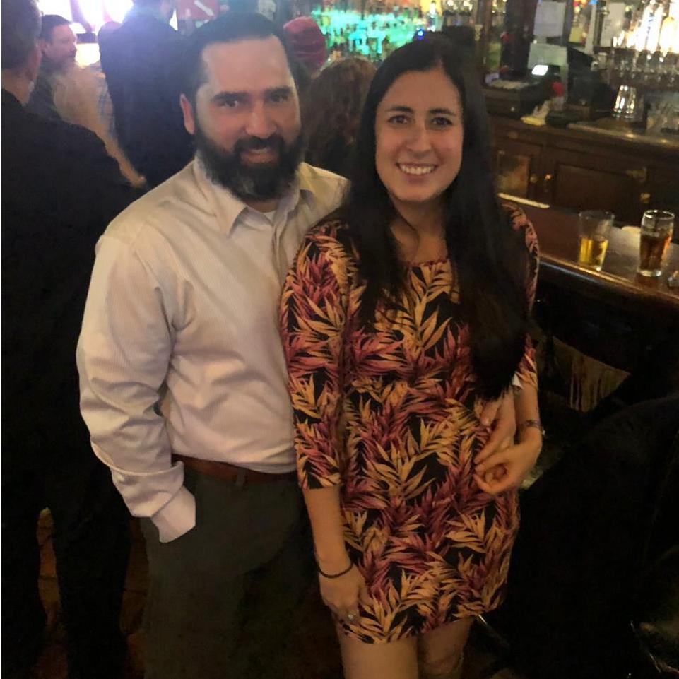 Año nuevo  2018! 
Unas horas antes de ser novios 😍
-The night I knew I needed to have her in my life forever-
