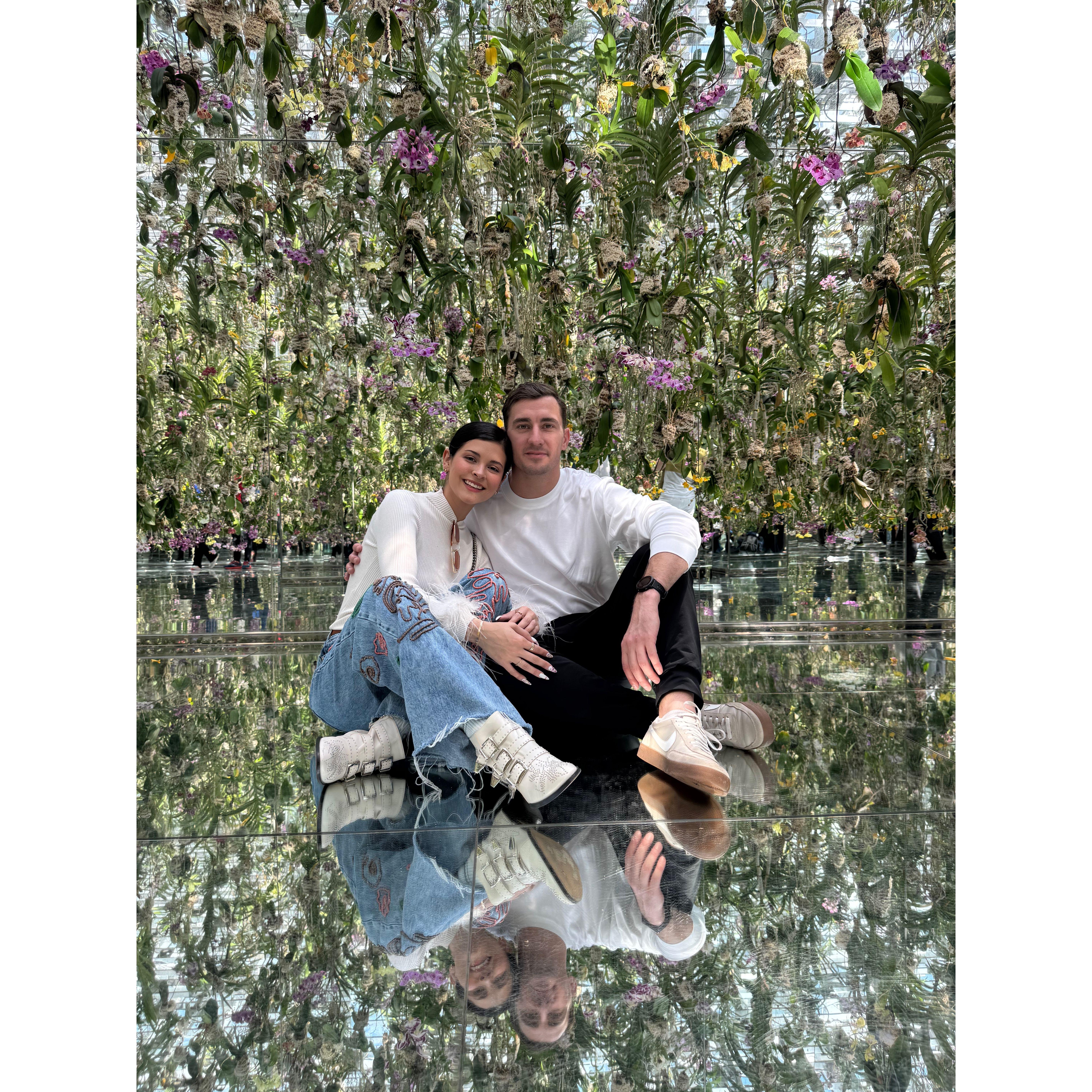 Visual art in Tokyo, Japan.