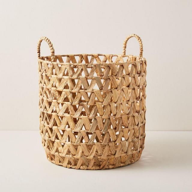Open Weave ZigZag Baskets, Medium