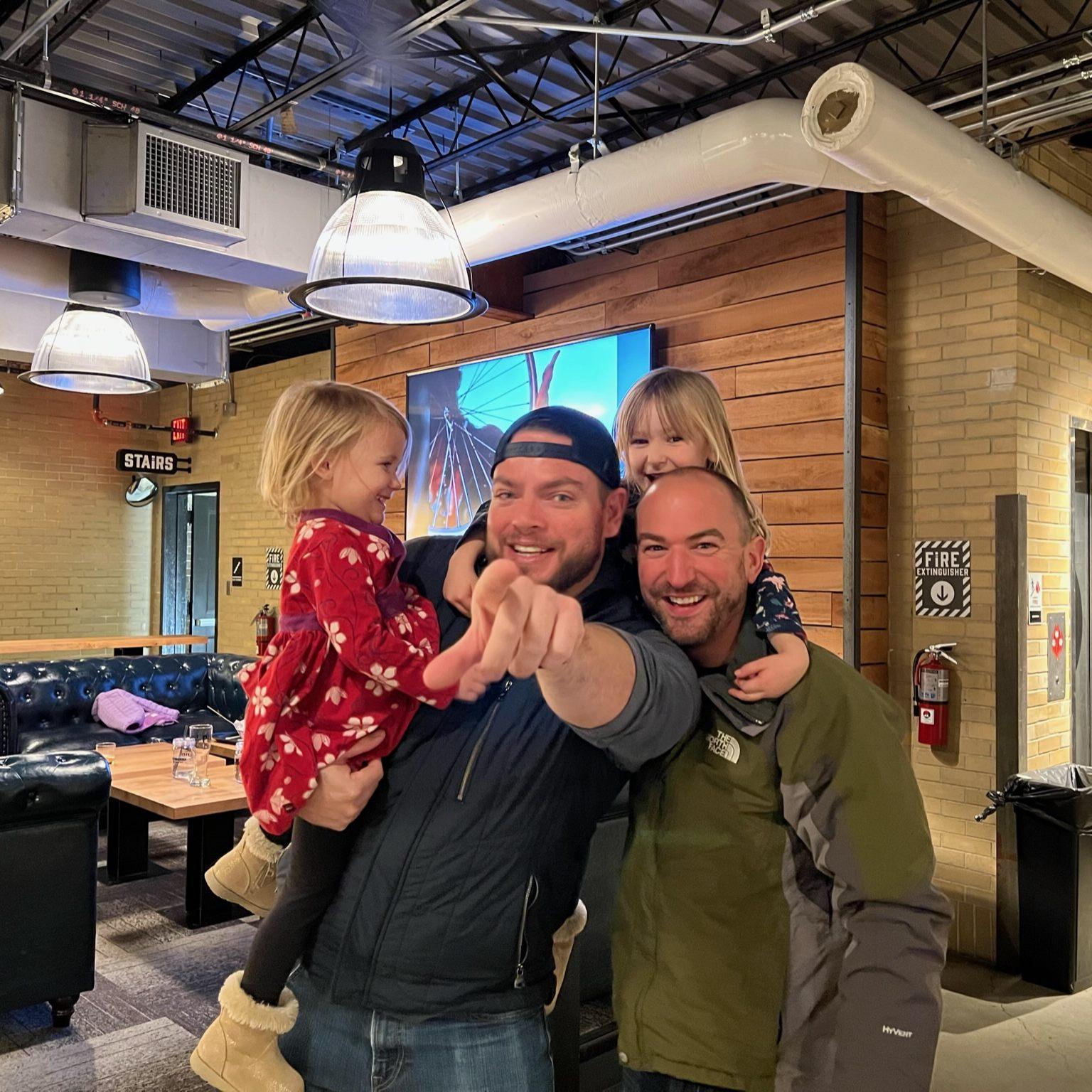 Hanging out with Jeff in Indy