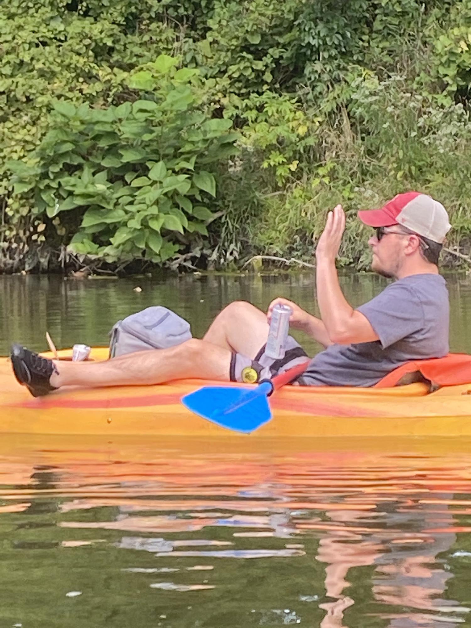 Best birthday kayak trip EVERRR