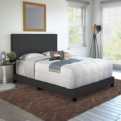 Monroe Linen Upholstered Platform Bed Frame - Eco Dream