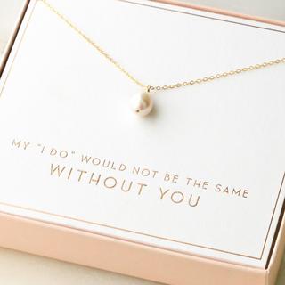 Pearl Teardrop Necklace