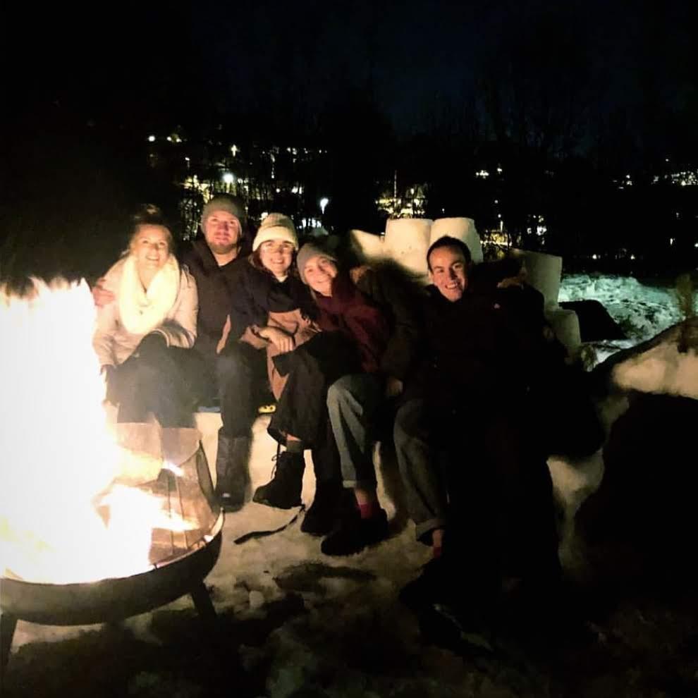 It's always kosleig with my family around!