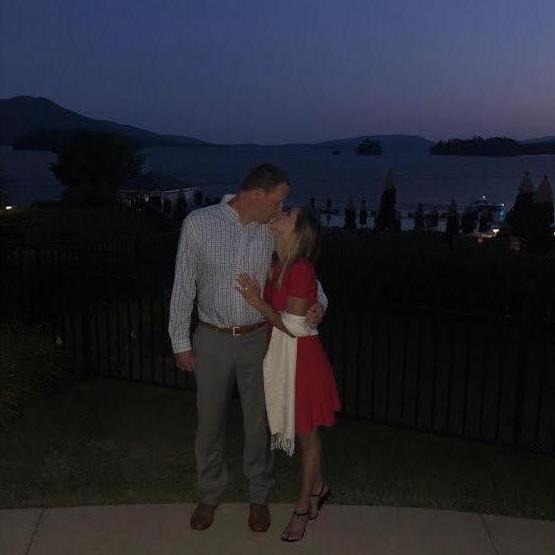 We had an amazing engagement dinner with family at the Sagamore Resort.