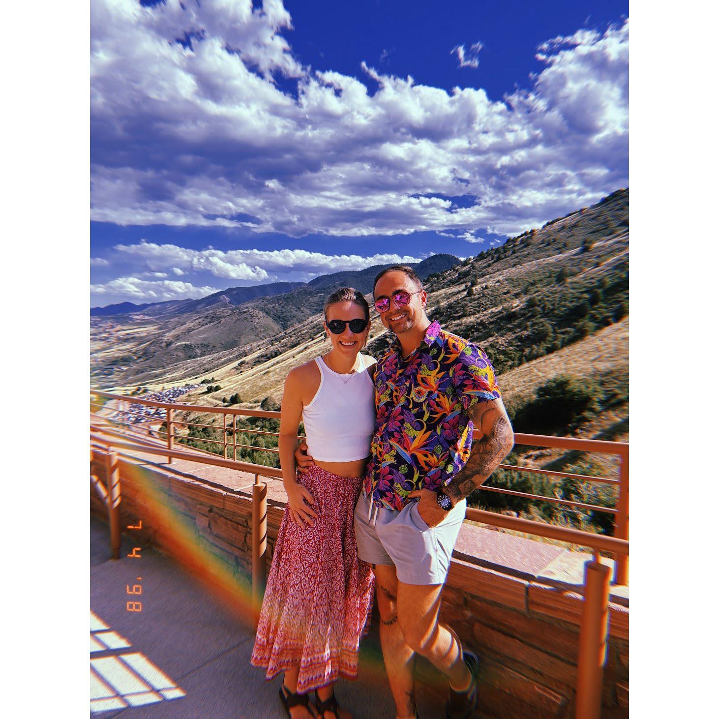 Seeing JJ Grey and Mofro at Red Rocks with Maddie's family on July 4, 2024