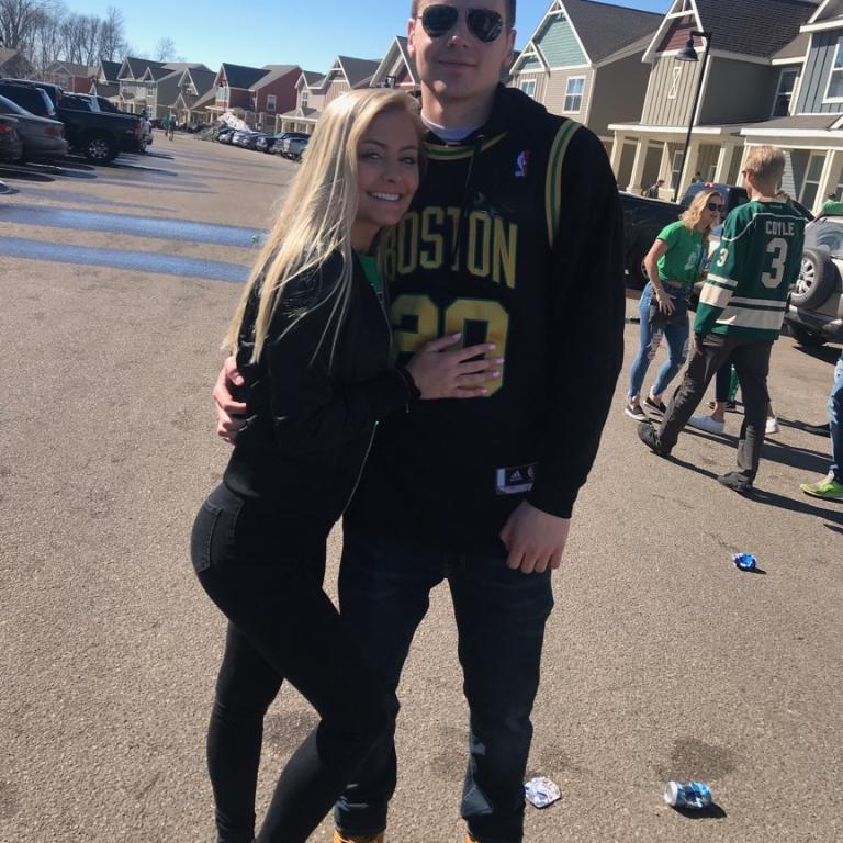 Our first photo together sophomore year of college 2017!