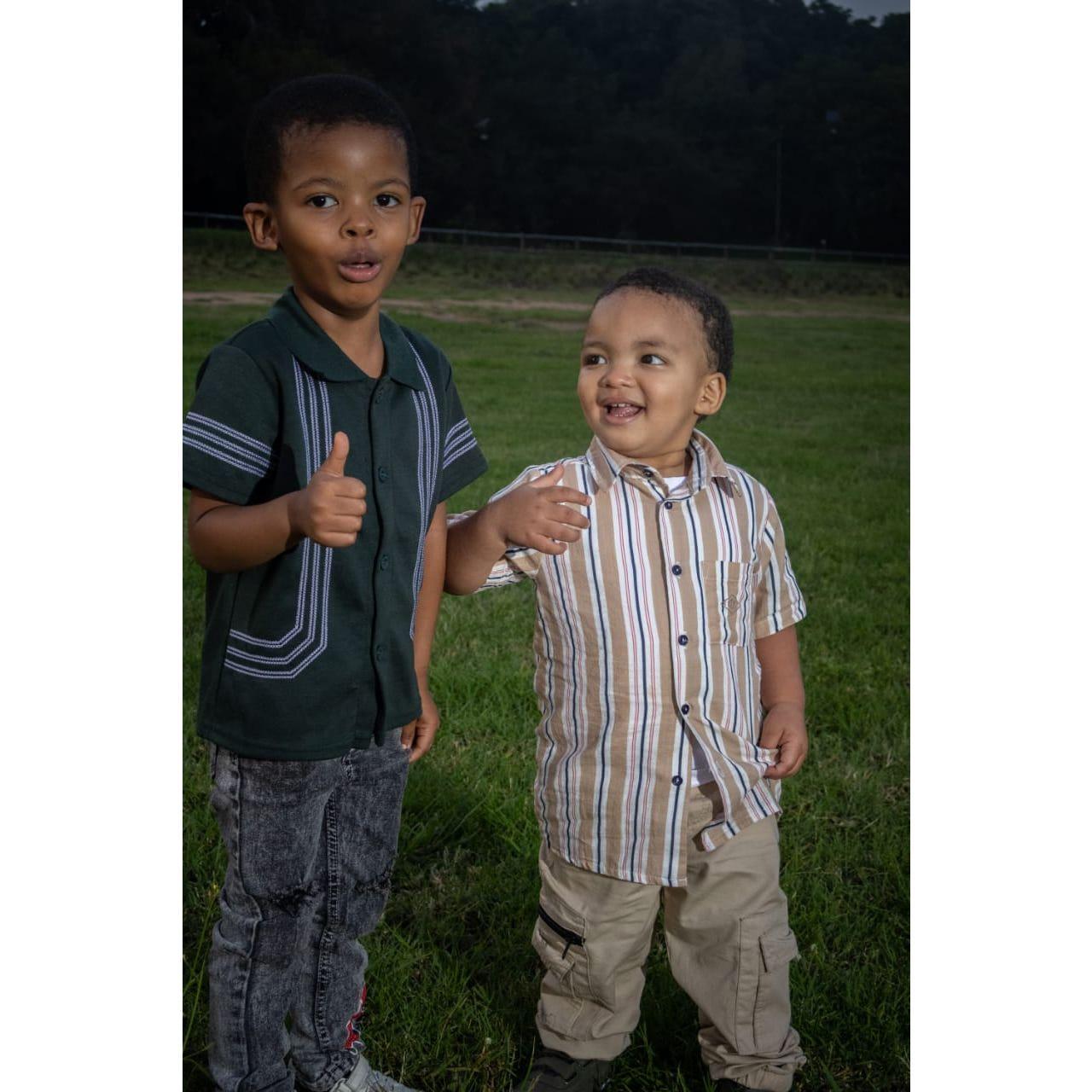 Daniel Jacob Scholtz- Son of the bride and groom &
Kairo Milan Delfonte Souls- Nephew of the bride