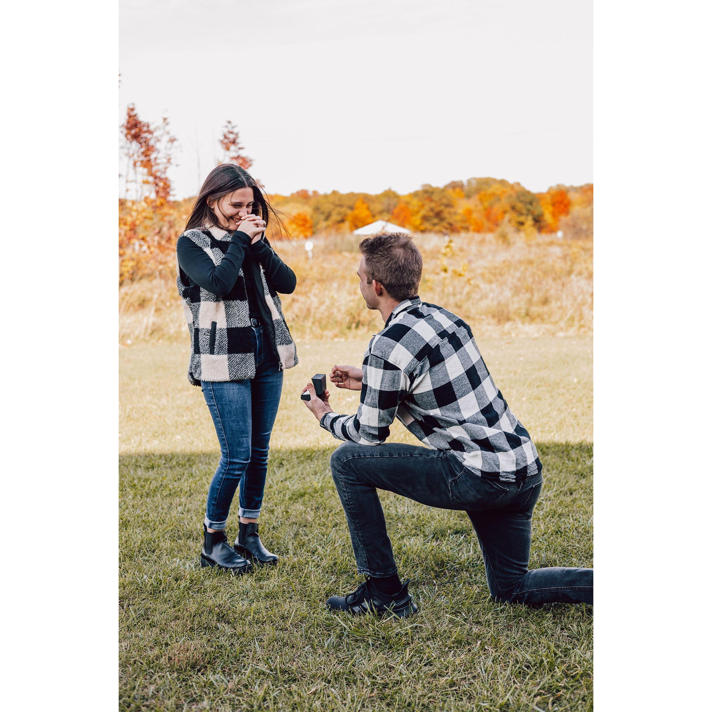 Fun fact: Jordan noticed a small square-shaped item in Cameron's back pocket before the shoot.