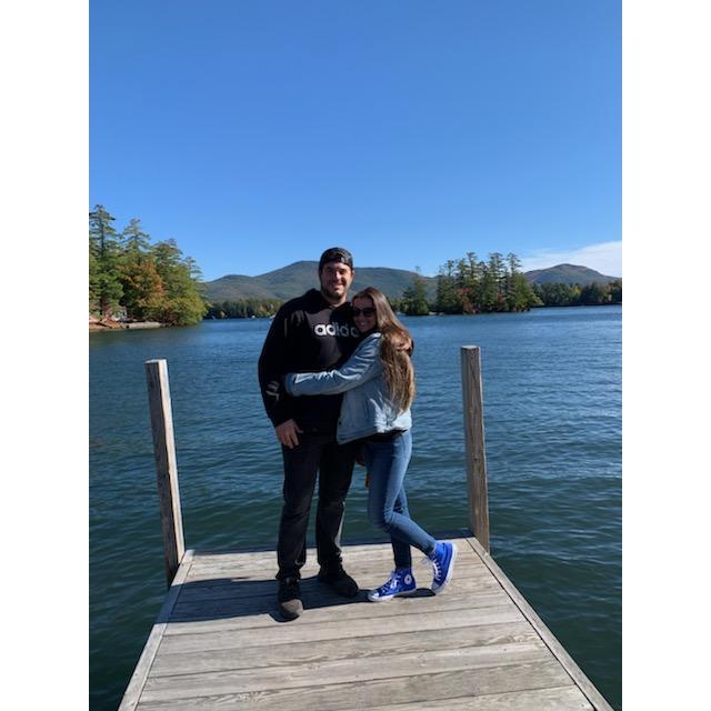 Lake George in the fall