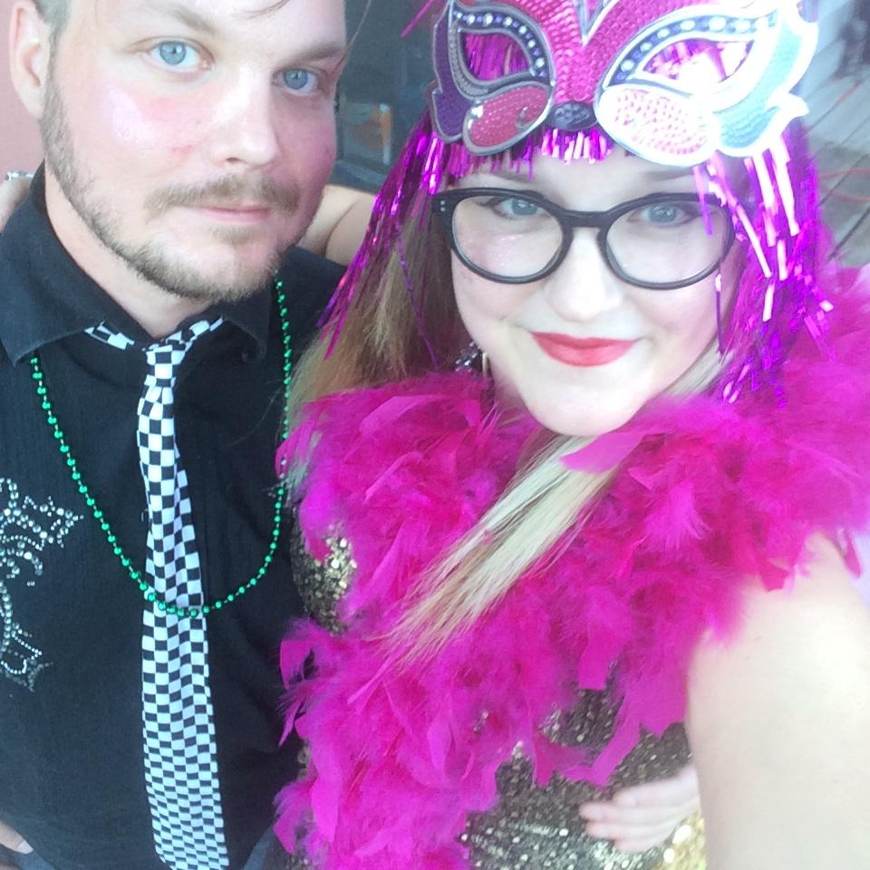 Jenna's Dirty 30: Mardi Gras themed
