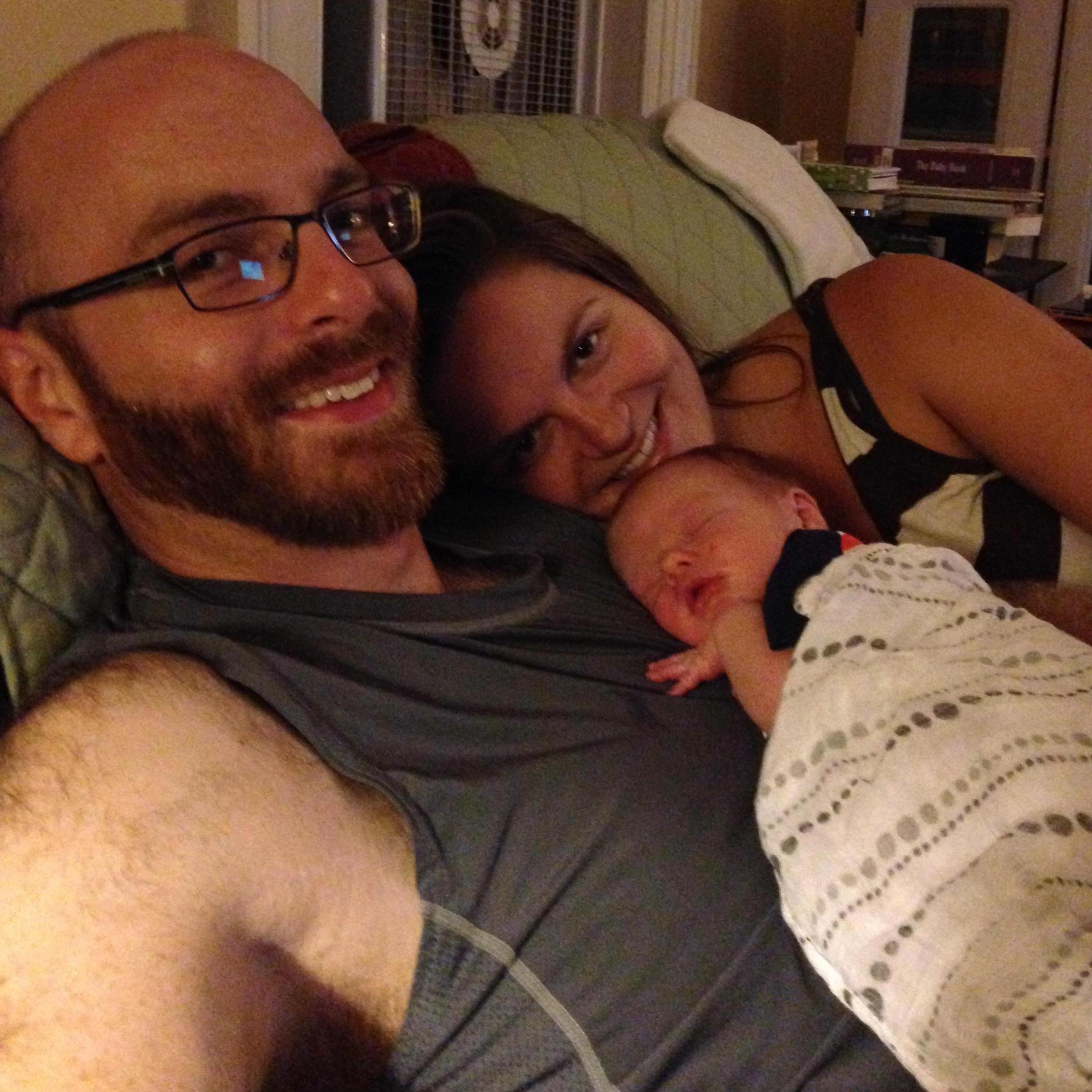 It wasn't our plan to have a baby so soon, but we wouldn't have it any other way !!