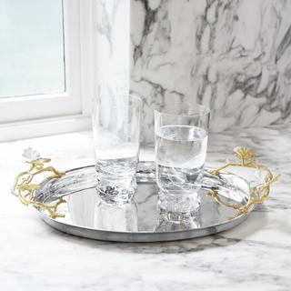 Butterfly Ginkgo Gold Tray