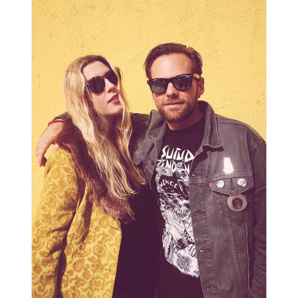 Our first photo as an official couple