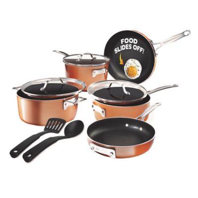 Gotham™ Steel Stackmaster Nonstick Aluminum 10-Piece Cookware Set