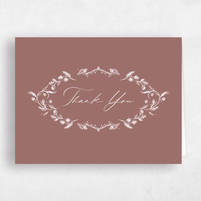 Clay Brown Wedding Thank You - Fenwick Landscape